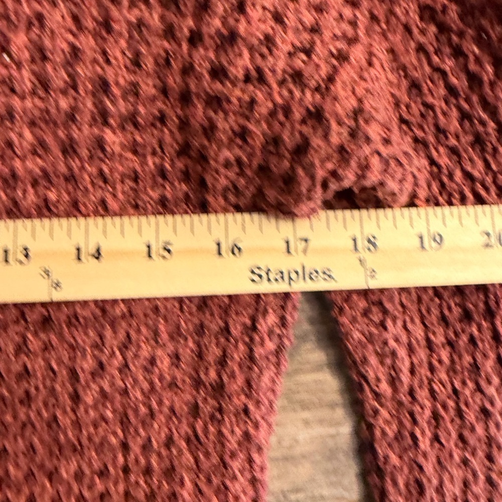 American Eagle Outfitters Rust Burnt Orange Cardigan Sweater - Picture 6 of 7